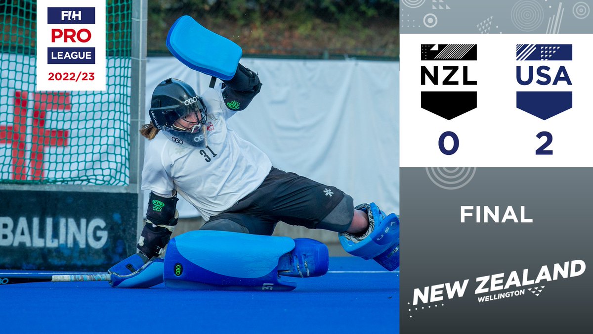 SHOOTOUT: 🇳🇿 0 - 2 🇺🇸 #FIHProLeague