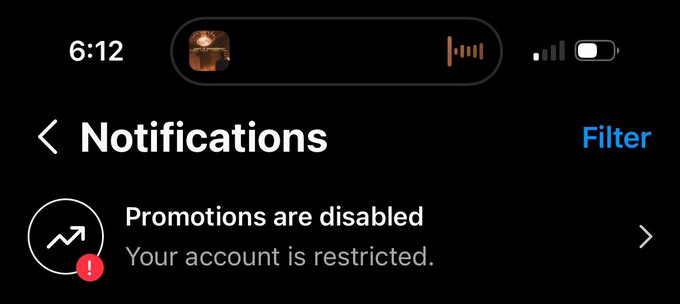 How ? I don&rsquo;t even have promotions ? Anyone know why that happens on IG? https://t.co/lATnQHnvJj<a href="/tag/nyc"class="tags"><span>#nyc</span></a>