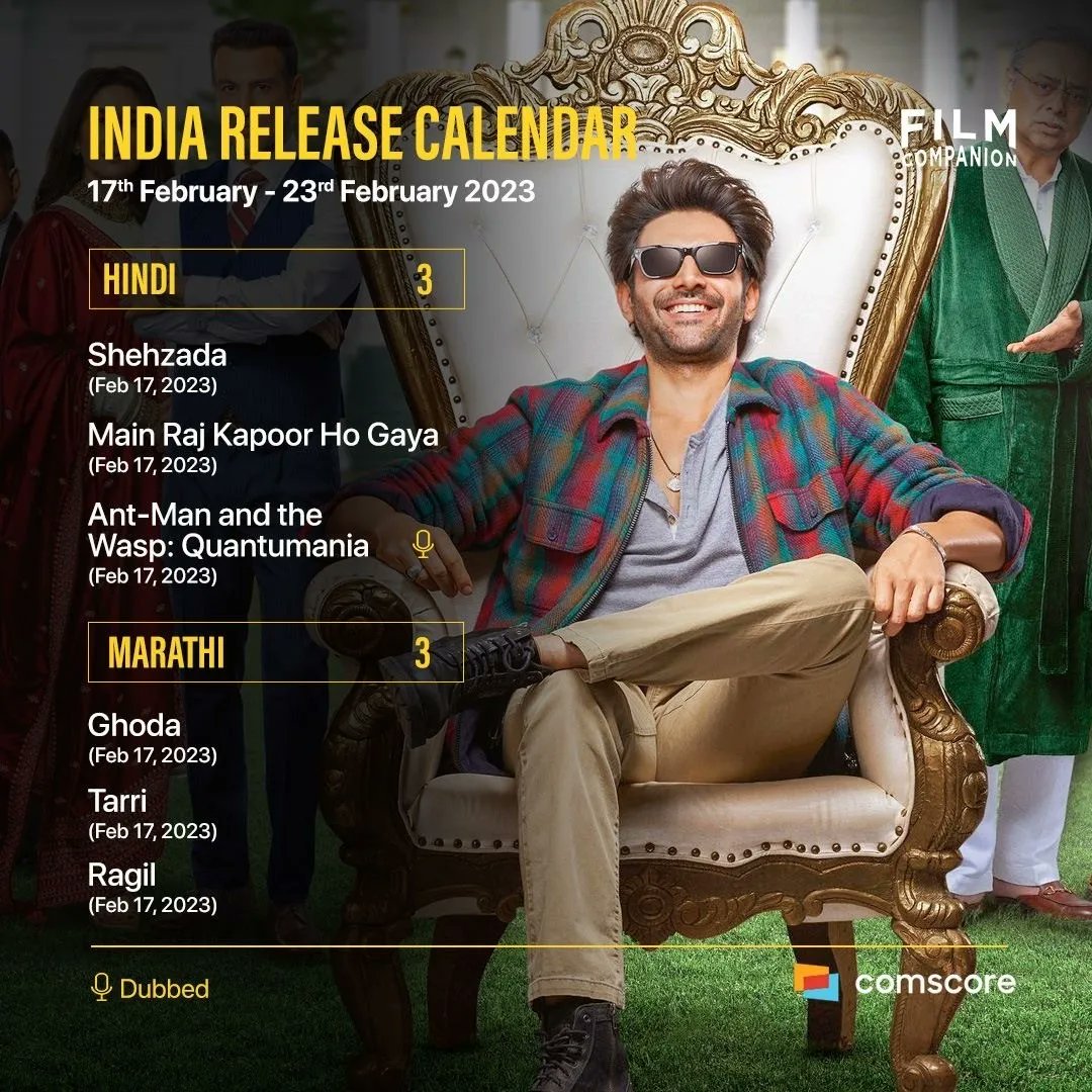 Film Companion On Twitter Here Are The Theatrical Releases For This