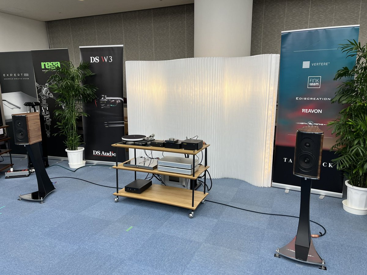 オーディオフェスタin名古屋
13時から完実電気のデモを行います！
是非お越しください

#devialet   #rega   #silentangel