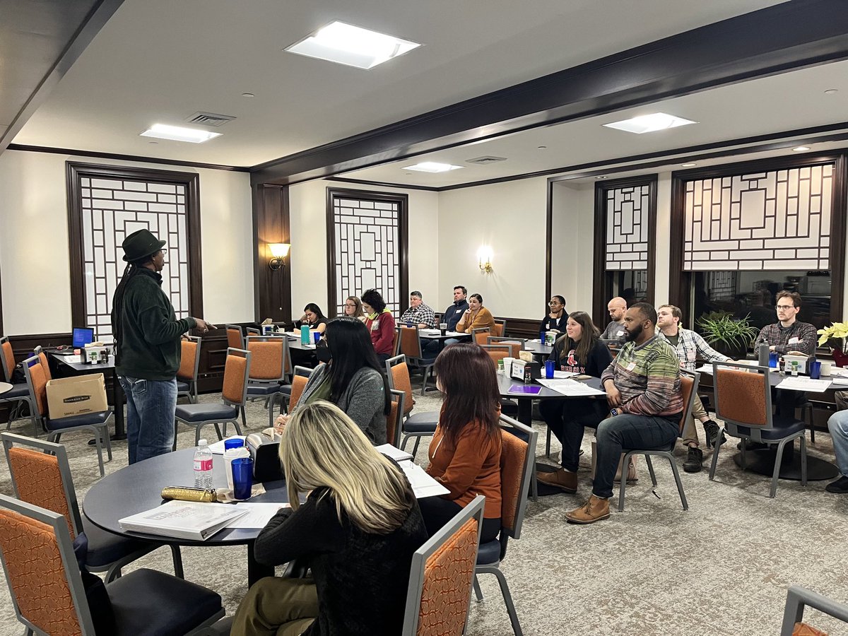 Great to welcome RIILSR’s Leadership for a Future Class of 2023 tonite after a two year ‘COVID hiatus’. TY to NE Laborers Training Academy for hosting our retreat. <a href="/LIUNA/">LIUNA</a> @riaflcio <a href="/riilsrmedia/">RIILSR</a>