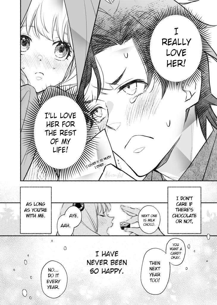 翻訳ありがとうございます!🥰

 RT @Kurogashi15: @losoniPaf 英訳版 (EN Ver.)

Damianya "Valentine's Day at the beginning of dating"
*Grown-up

#damianya

Translator : @Kurogashi15 
Proofreader : @treeckostars 

All credits to the Artist! Have a nice day! 