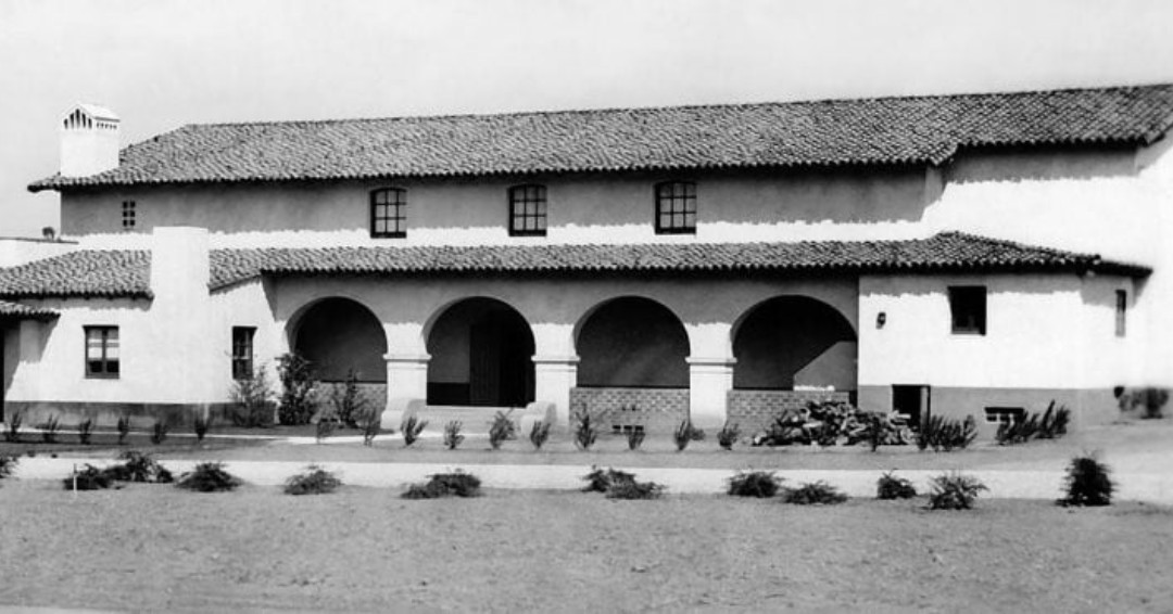 Around Solvang’s every corner is a fascinating trace of living history.

Photo 1: Dedication of the WWI memorial flagpole, December 29, 1918.

Photo 2: Solvang Veterans Memorial Building, dedicated November 1, 1936. 

Photos Courtesy of <a href="/elverhojmuseum/">Elverhoj Museum</a>