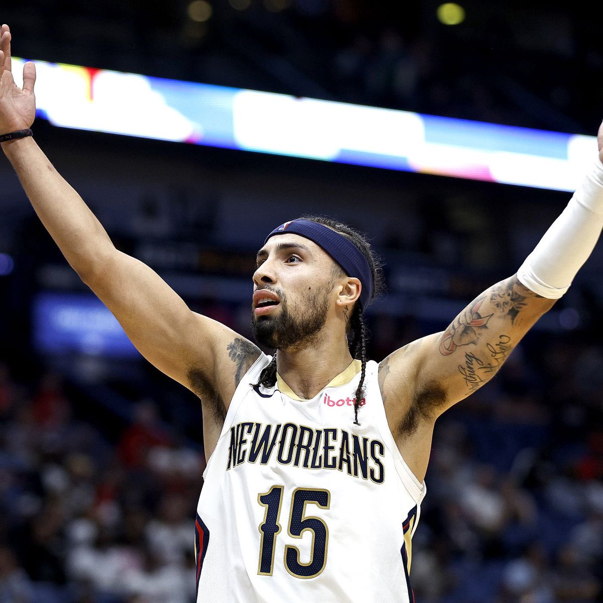 LegionHoops's tweet photo. Jose Alvarado on playing the ‘underdog role’:

“Anything is possible. I'm not 6'5", I'm not athletic, I don't got the crazy wingspan, but I got heart that you can't measure."

(via @NBAonTNT, h/t @ClutchPointsApp) https://t.co/faP2qgCLtQ