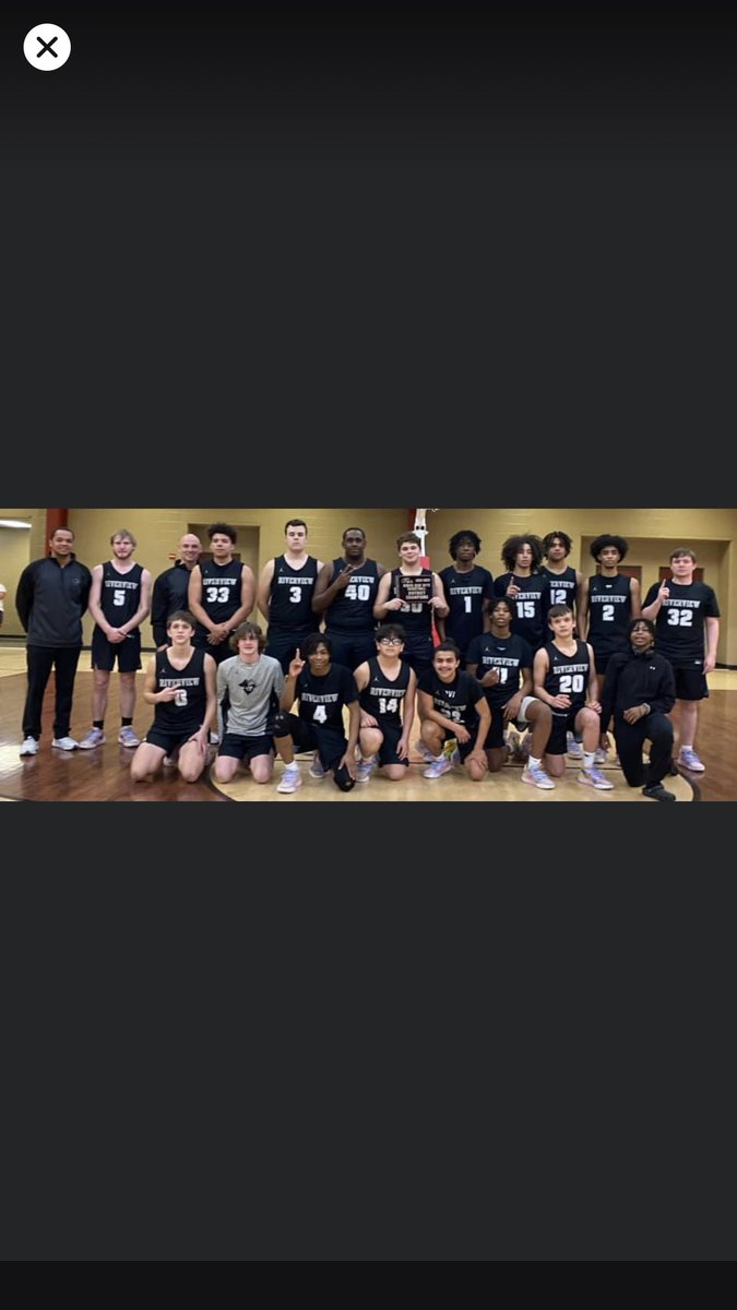 b2internetradio's tweet photo. The Riverview Raiders….6-3A Conference Tournament champions. Congratulations to the Raiders!!! https://t.co/GMkXBblhCX