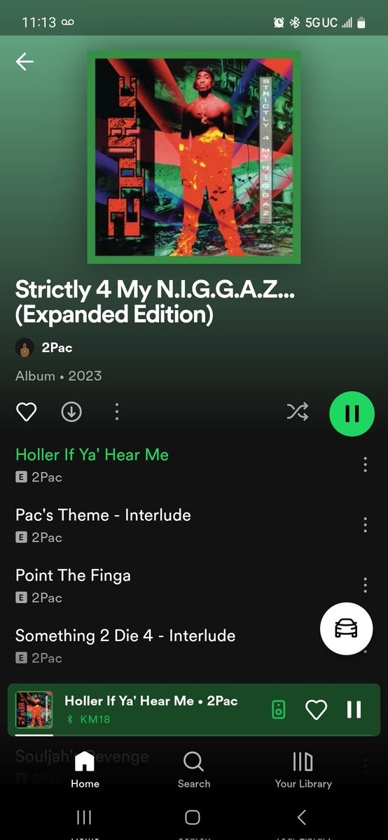 TheBackBling's tweet photo. First, it was Linkin Park with a 2023 song. NOW 2PAC with an expanded edition album for 2023 ? What the hell is going on this year ๐โผ๏ธ #2Pac #Tupac #Spotify #strictly4 https://t.co/auokcBxqwY