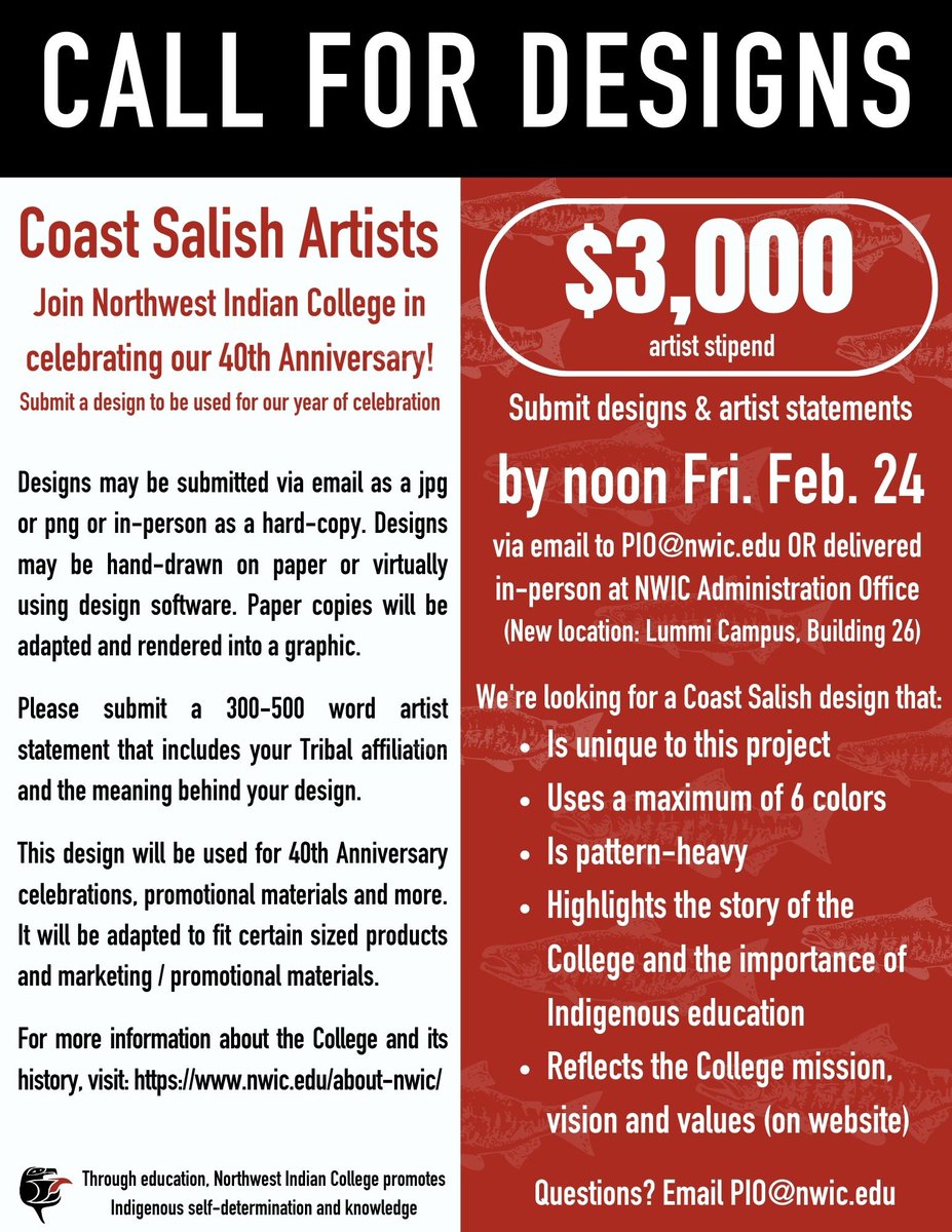 Coast Salish Artists 📣📣📣 

#CoastSalish #Art #Indigenous #CoastSalishArt #ArtContest