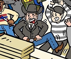 BMWeaverComix's tweet photo. @CREWcrew #CouyGriffen Yeehaw pardner, where will you take yer fake ass cowboy personality next??!  #InsurrectionMaze https://t.co/HpztTD9FLY