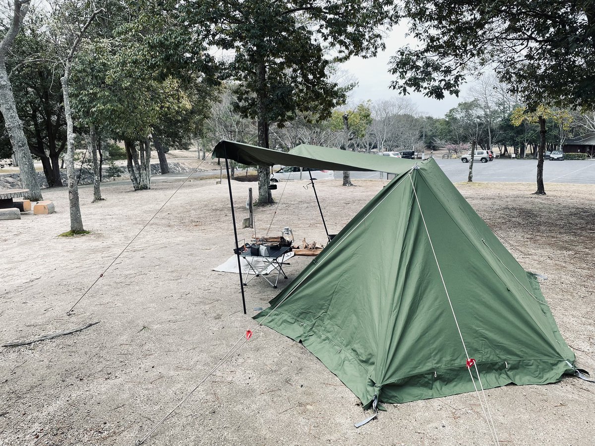 amemi0715's tweet photo. 初冬キャンプが思いの外良かった🏕
雨が降る前に撤収も完了できたし、
ヨシ！　また行こう(ﾟ∀ﾟ) https://t.co/j4ZIOLFW85