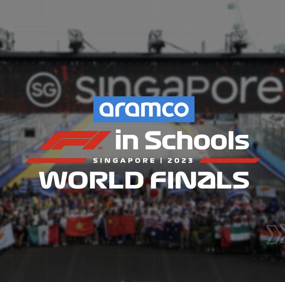 f1Infinity_in's tweet photo. We are happy to announce the Aramco F1 In Schools 2023 World Finals will be taking place in Singapore around the time of the city's famous Marina Bay Grand Prix.
We cannot wait to represent India at the World Finals!
#WF23 #F1inSchools https://t.co/NLsaJq9pVY