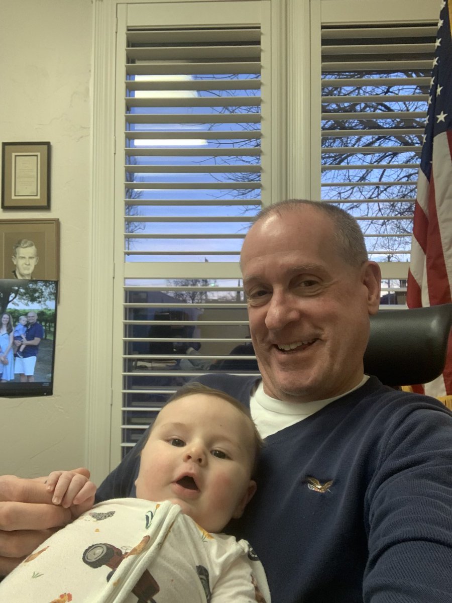 Break time with William !!  Another future CPA ??