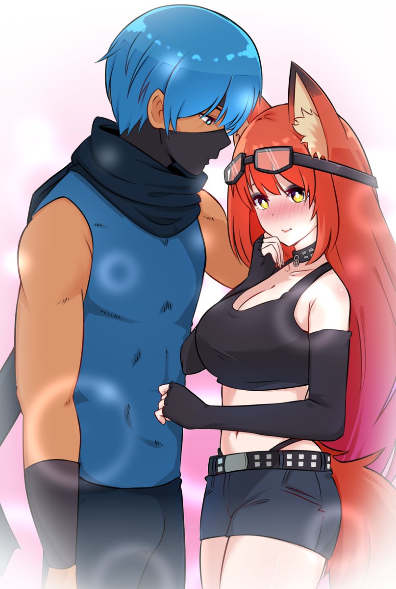 I know it's a late gift but this is for the lovely sweetheart that was my valentine for this year. A lovely shout out to <a href="/ShiroVtbr/">🛰🦊Shiro_VTBR🦊🛰</a> for being an absolute sweetheart and a very caring person glad I got to meet her and have her by my side
#NinjaKaiArt  #ShiroSketch #lewdtuber