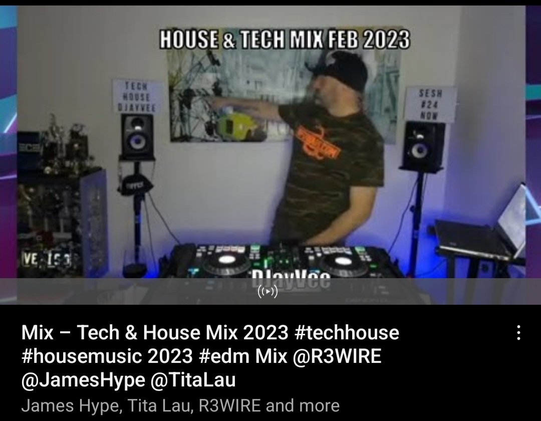 VeyisHaydar's tweet photo. https://t.co/BdLBynNqys
New House / Tech House tracks of the week #techhouse #housemusic #techhouse2023 #edmmusic #edm @JamesHYPE #mezclasdetechhouse @IAMREWIRE #bestmusic2023 #djmix2023 #partymix2023 #housemusic2023 #techhousemix2023
via @YouTube https://t.co/YoLudUkAWz