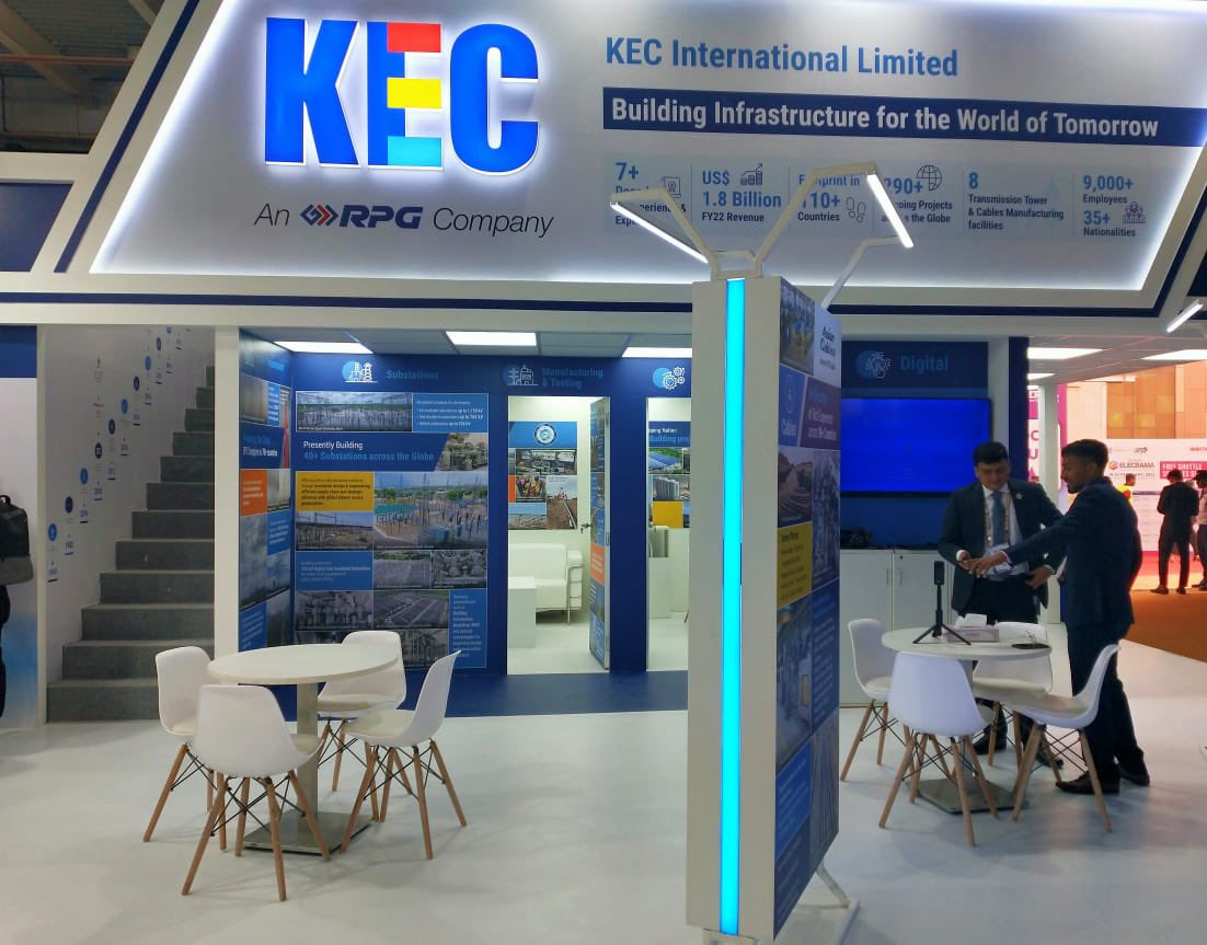 KEC_Intl's tweet photo. Come meet our team at #ELECRAMA2023 Stall No. H10 A8, (Hall 10) to know more about our businesses, capabilities & achievements, and how we can work together.
#FutureOfEnergy #KECAtElecrama https://t.co/RUyXc39CjL
