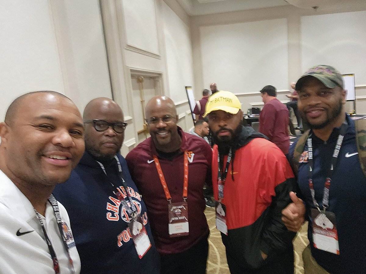 Coach Chris Hawk On Twitter Big Chambo At The HokiesFB Coach Clinic coach-chris-hawk-on-twitter-big-chambo-at-the-hokiesfb-coach-clinic