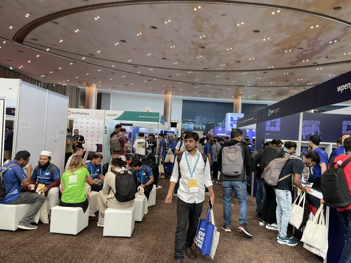 anujdalal_87's tweet photo. Crazy Crowd @ @WordCampAsia
#WordCampAsia #WordPress #WPevent https://t.co/mdStHhlSa3