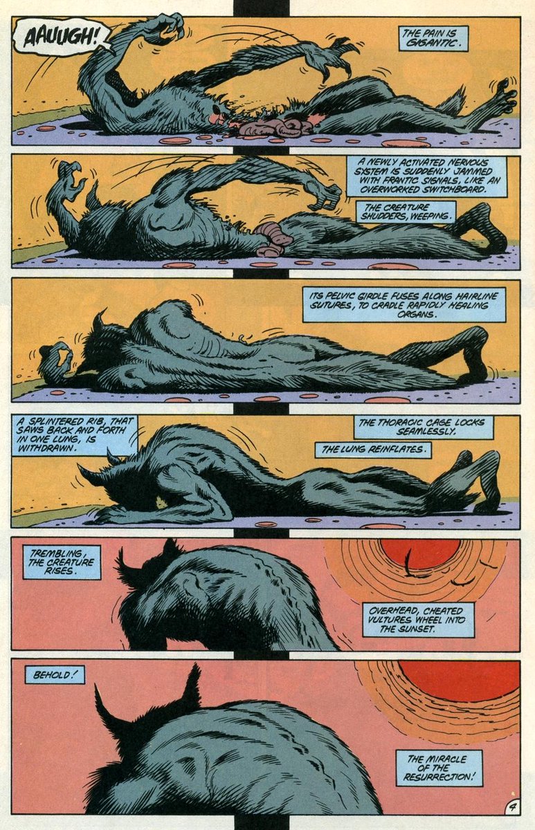 More comics should do that. Just draw fucked up shit. 