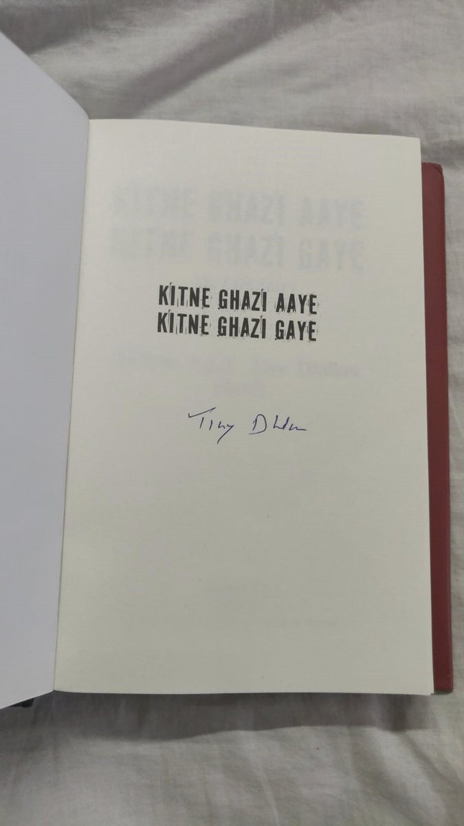udaybhaskar's tweet photo. @Tiny_Dhillon General, received my signed copy.
Thanks!!! https://t.co/jXviZ1LGQt