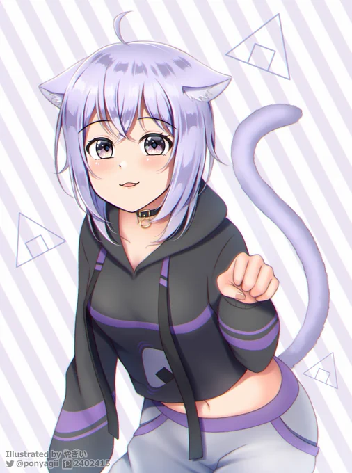 #猫又おかゆ生誕祭2023#絵かゆ 