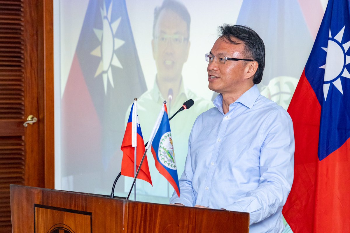 Bidding farewell to our friend H.E. Amb David Chien of the Embassy of Taiwan in Belize