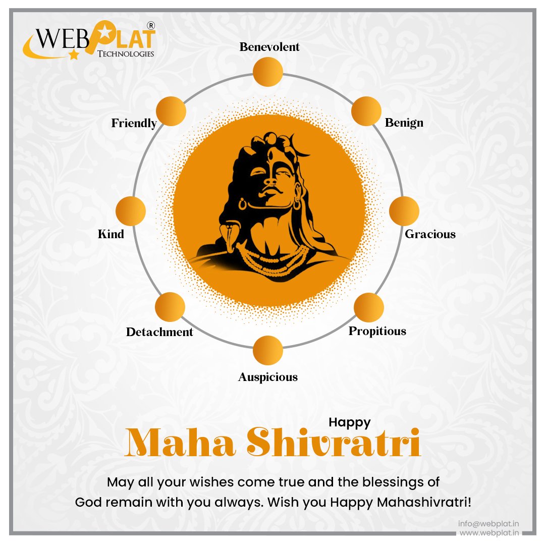 Let us pray to Lord Shiva to celebrate this auspicious day with our loved ones, Let us chant mantras and seek his blessings for a blissful and successful life. With all my heart, I wish you a very Happy Maha Shivratri.
.
.
.
#mahashivratri #Shivratri