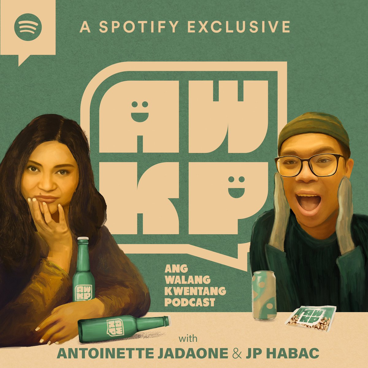 tonetjadaone's tweet photo. Ang pagbabagong-mukha ng #AngWalangKwentangPodcast c/o the Justin Besana 🫶🏽 coz only Justin touches our skin emzzz https://t.co/2nl6X3imQn