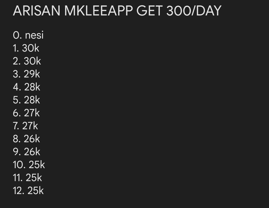 mkleeapp's tweet photo. @ryueejn ada kakkk https://t.co/Mu1dyHGgqZ