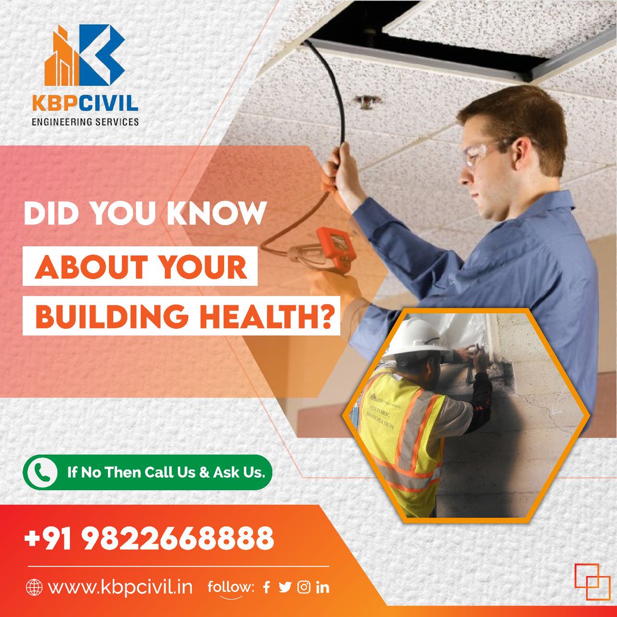 kbpcivil's tweet photo. Did you know about your building health? Our customers are our most valuable asset, and we’re committed to ensuring that our buildings are safe, comfortable and healthy. https://t.co/VPmmq0Sxez