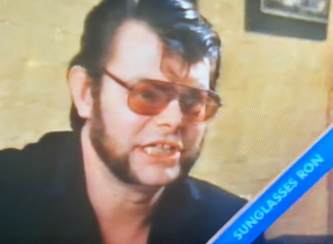 RealForeFathers's tweet image. When it gets down to brass tacks, we’re all just bullshit compared to Sunglasses Ron