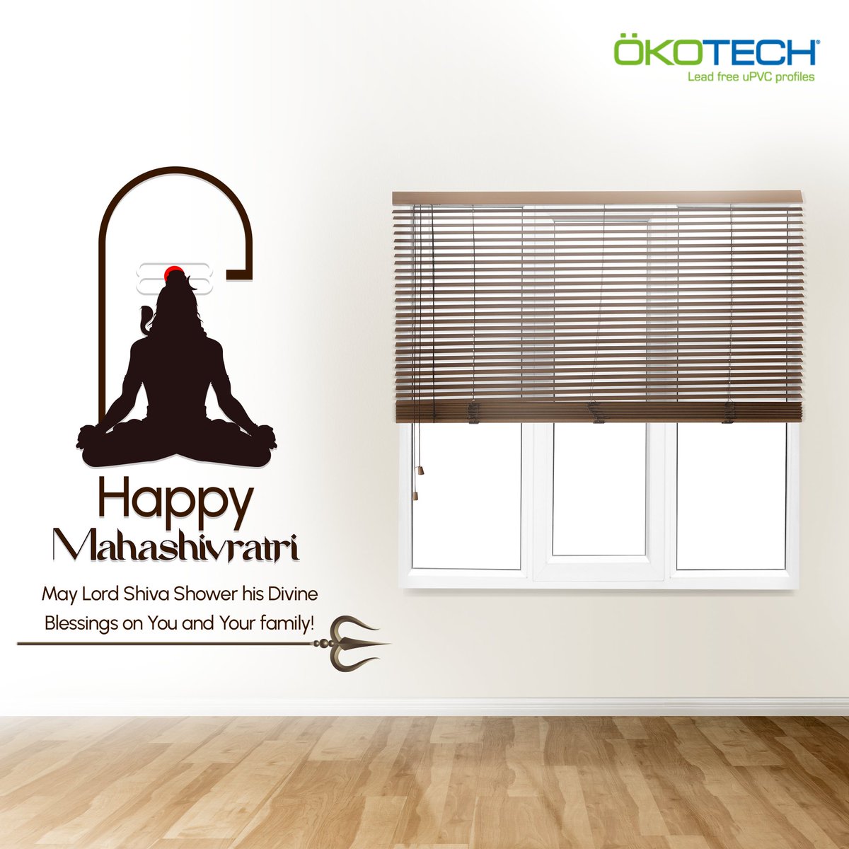 okotechupvc's tweet photo. May Lord Shiva's blessings guide you on the path of righteousness. Happy Mahashivratri!
#mahashivratri #lordshiva #wishes #celebration #blessings #upvcwindows #upvcdoors #upvcprofiles #upvc #okotech https://t.co/3wW0tsqtFg