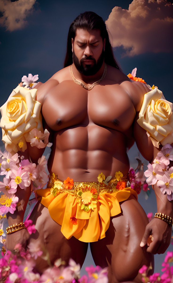 dsenglas's tweet photo. Robust and huge Flora is meditating
#AIdrawing #gay #muscle #gayart #muscleworship #seaofflowers #flower #flowergod #meditation #beauty https://t.co/fm0sBOrKXA