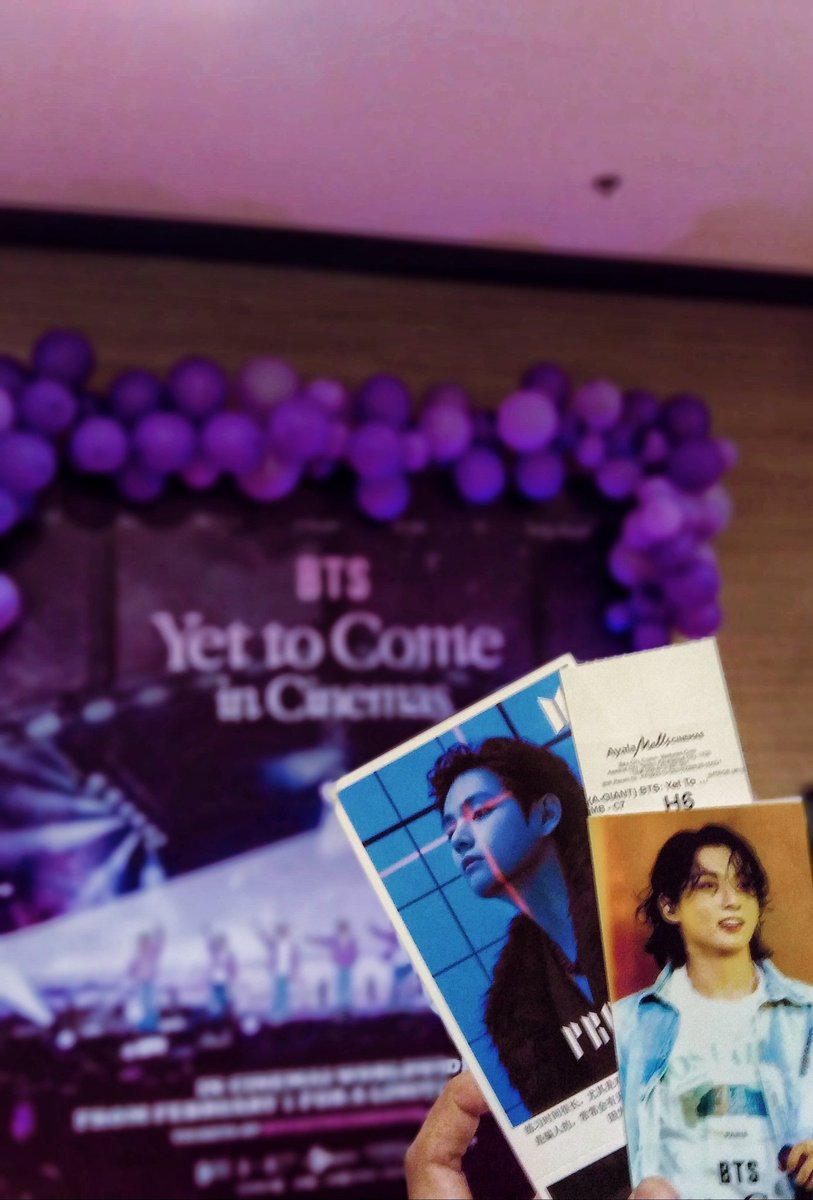bianxbernal's tweet photo. #BTSYetToComeInCinemas 💜 https://t.co/NFlw4nlyrQ