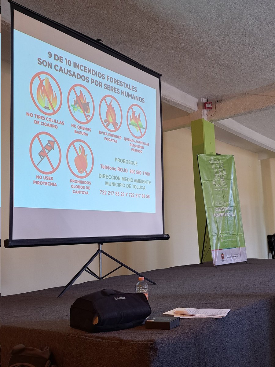 El día de hoy se llevó a cabo el curso "Acciones preventivas por nuestros bosques", creando sinergias con <a href="/Probosque_/">PROBOSQUE</a>, <a href="/CONAFOR/">CONAFOR</a>, @proteccionciviledomex, <a href="/CEPANAF/">CEPANAF</a>, autoridades auxiliares comuneros y ejidatarios. Promoviendo la protección de nuestras zonas vulnerables a incendios.