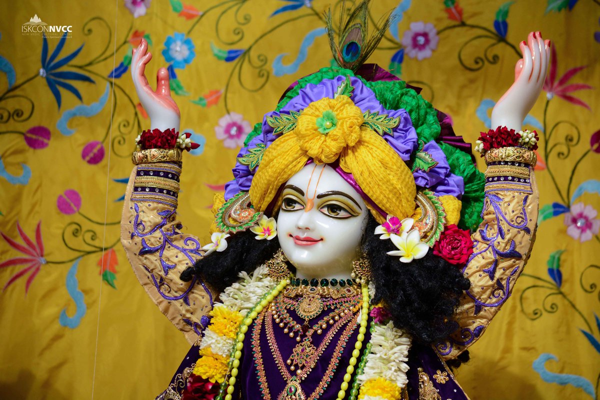 ISKCONPune's tweet photo. Today's 18/02/2023 Darshan Sri Sri Gaur Nitai
#ISKCONNVCC #ISKCONPune #ISKCON
#PUNE #DailyDarshan #harekrishna
#Saturday #18thfebruary #18thfebruary2023
#nvcc #radhavrindavanchandra
#iskcondesiretree #harekrsnatv #art
#harekrsnatelevision #radhakrishna
#today #love #instagram https://t.co/yzKCAY24Yh