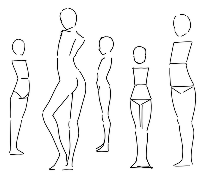 なんかこう頭身とか描き直し多いので
いろいろ矯正中 