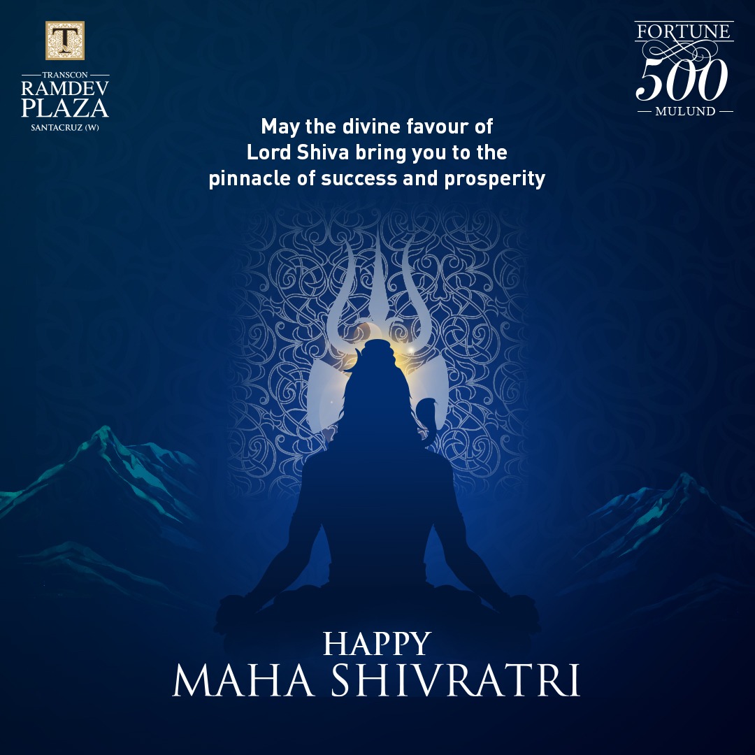 TSkycity's tweet photo. On this auspicious day let's embrace the real essence of power of lord shiva. Transcon Ramdev Plaza wishes you all a very happy Mahashivratri.
.
.
.
#transconplaza #fortune500 #ramdevplaza #property #commercial #retail #commercialproperty #mahadev #shiva #mahashivratri https://t.co/00AunPOJ7u