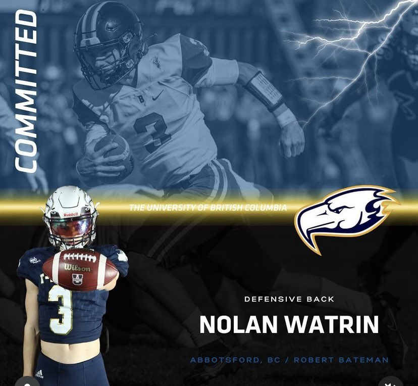Official ✍️🏈🎓
<a href="/SFUFootball/">SFU Football</a> <a href="/Queens_Football/">Queen's Football</a> <a href="/ubctbirds/">UBC Thunderbirds</a> <a href="/RobertBatemanSS/">Robert Bateman Secondary School</a> <a href="/AbbotsfordSD/">Abbotsford Schools</a>