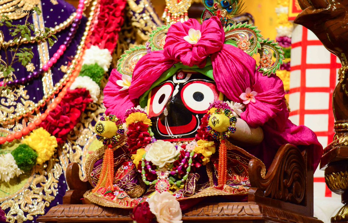 ISKCONPune's tweet photo. Today's 18/02/2023 Darshan
Sri Sri Jagannath Baldev Subhadra
#ISKCONNVCC #ISKCONPune #ISKCON
#PUNE #DailyDarshan #harekrishna
#Saturday #18thfebruary #18thfebruary2023
#nvcc #radhavrindavanchandra
#iskcondesiretree #harekrsnatv #art
#harekrsnatelevision #radhakrishna
#today #love https://t.co/w4dvFnbVUX