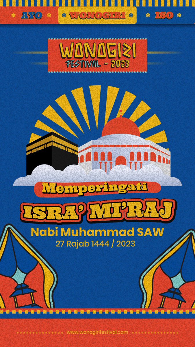 Selamat memperingati Isra' Mi'raj Nabi Muhammad SAW 27 Rajab 1444 ✨