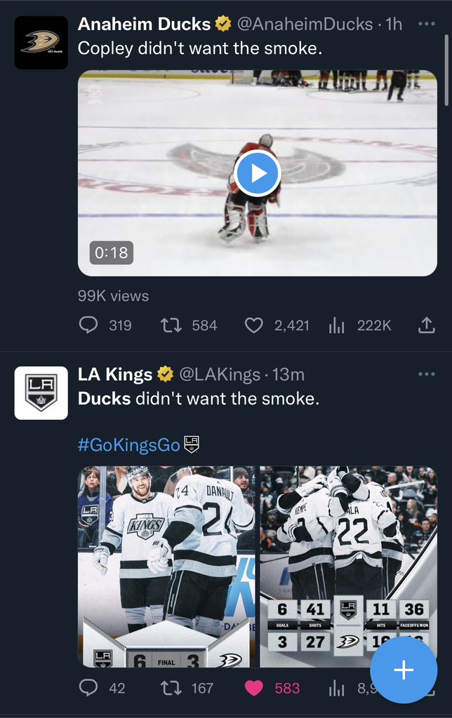 This is why we love Twitter #GoKingsGo #NHL