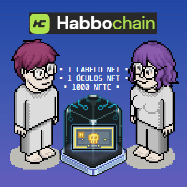 CoraggioHabbo's tweet photo. 🌎SORTEIO HABBOCHAIN🌎

Comemorando o lançamento do primeiro Fã Site BR/PT exclusivo sobre NFT. 
Prêmios:
- 1 Cabelo NFT
- 1 Óculos NFT
- 1K Créditos

Requisitos: 
1️⃣ Seguir @habbochain 
2️⃣ Dar RT neste Tweet;
3️⃣ Favoritar este Tweet;
4⃣ Marcar 3 amigos.

⚠ Resultado: 24/02/2023 https://t.co/fYFJdfwqwz