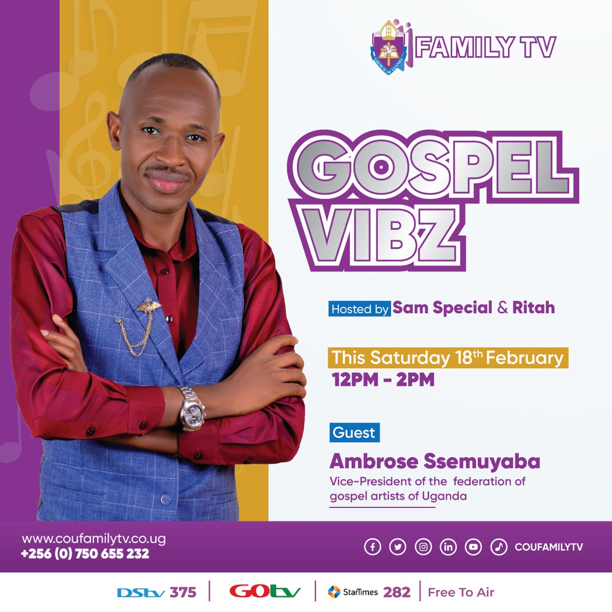 Federation Of The Gospel Artists Of Uganda tweet media