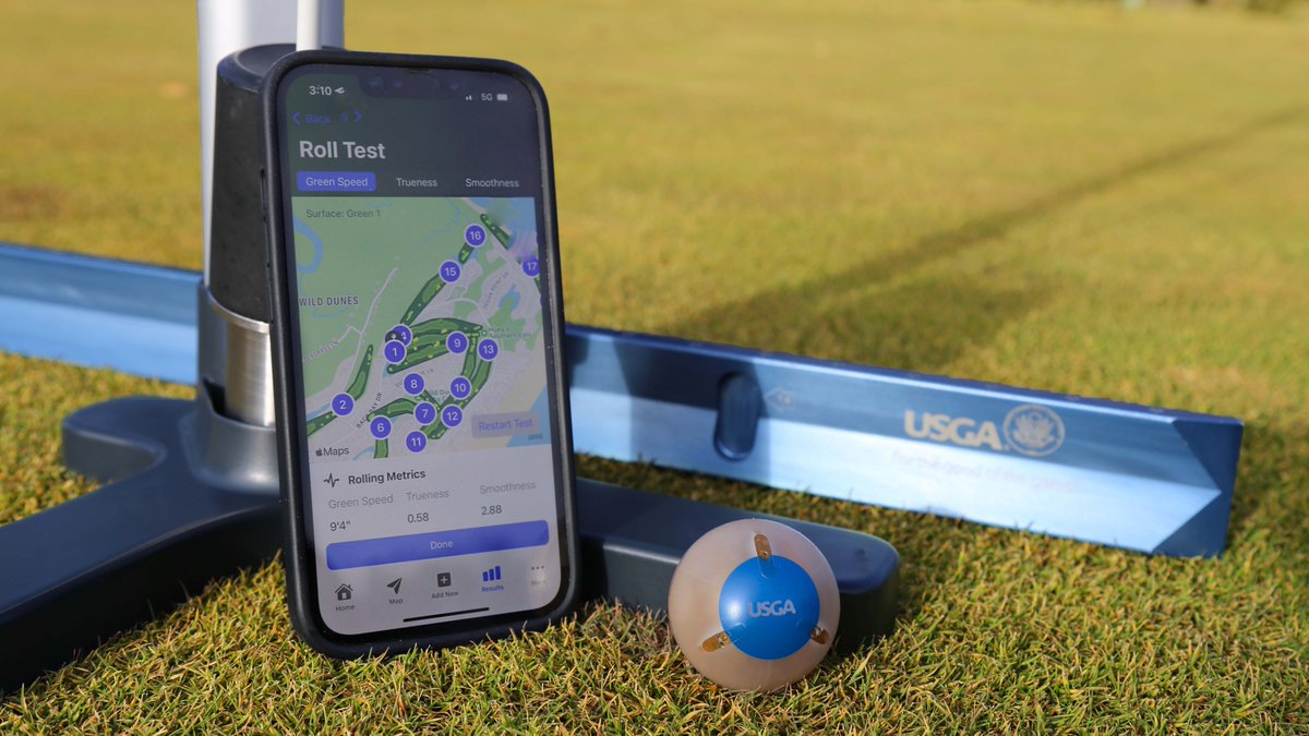 The new GS3 is a state-of-the-art technology tool designed to help golf facilities by providing data on putting green smoothness, trueness, speed and firmness ➡️bit.ly/3EivR9a