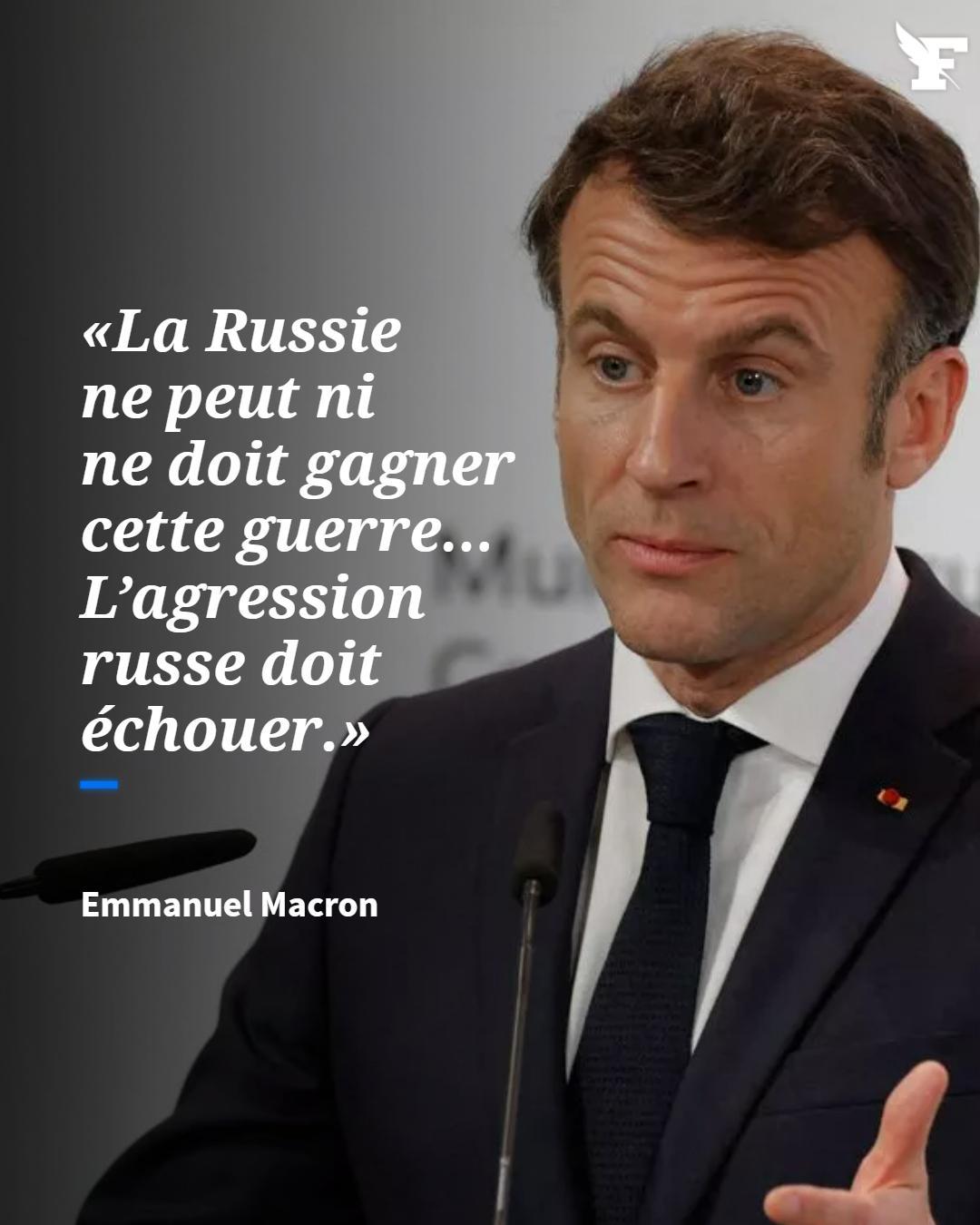 Le Figaro on Twitter: "Emmanuel Macron veut intensifier son soutien à l'Ukraine «pour aller vers des négociations crédibles» qui ne sont pourtant pas à l'ordre du jour. ➡ https://t.co/29ZwYoeRpY https://t.co/QFxUlQlrtW" / Twitter