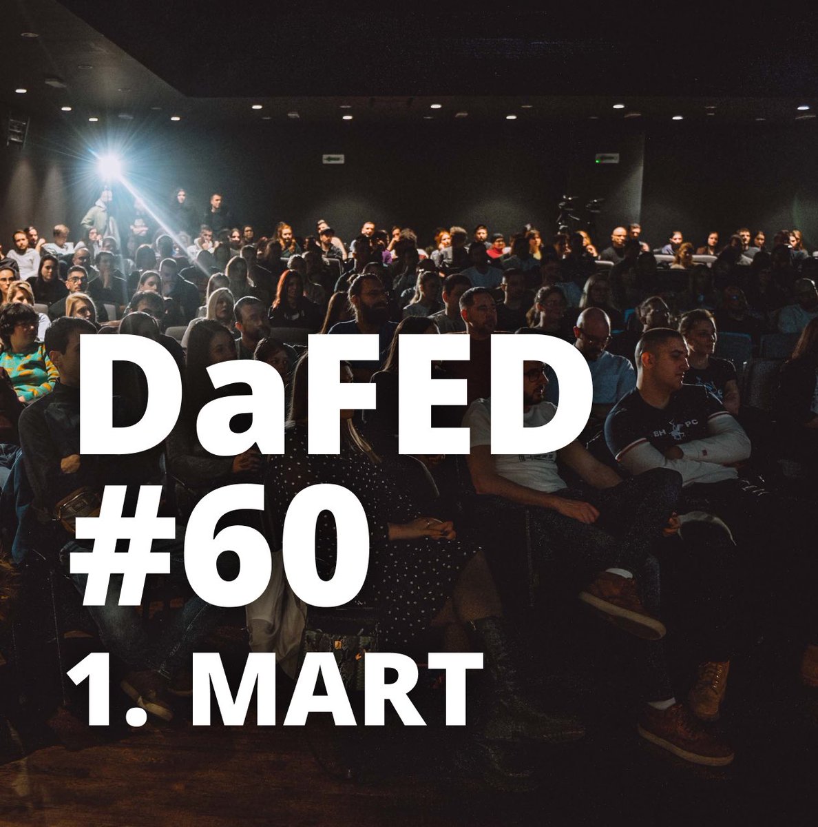 dafedorg's tweet photo. Op, op, jubilarni #DaFED! Otvori kalendar i ubeleži 1. mart u 18.00 u zgradi Rektorata UNS! https://t.co/dVrB1rgrHA