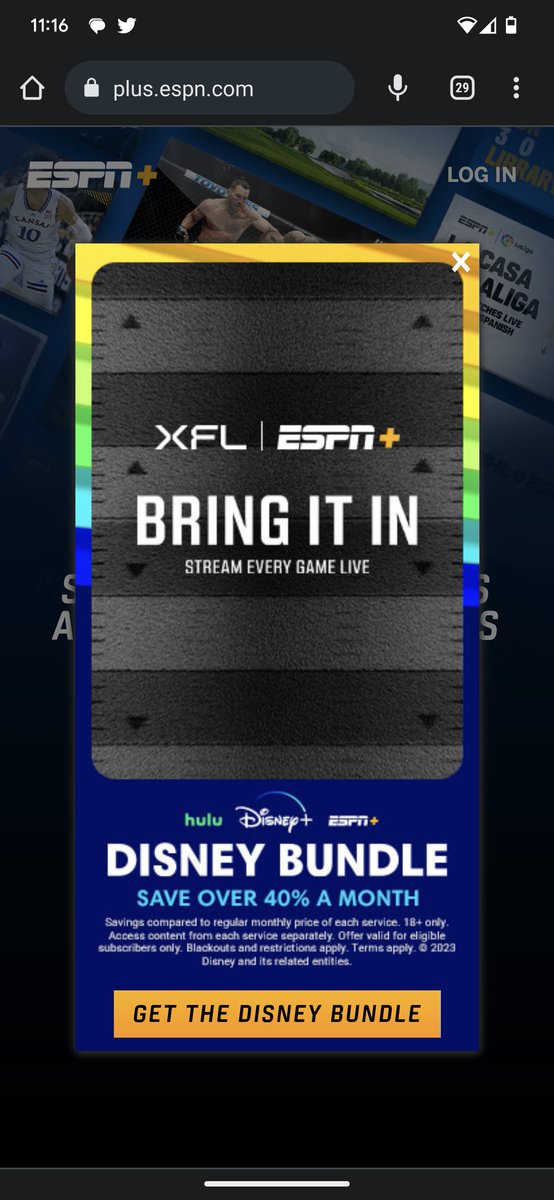 XFL Newsroom on Twitter "Gotta love the XFL spotlight on the ESPN+