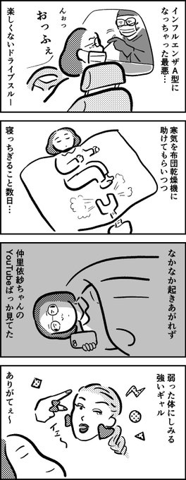 インフルエンザなっちゃった日記 
