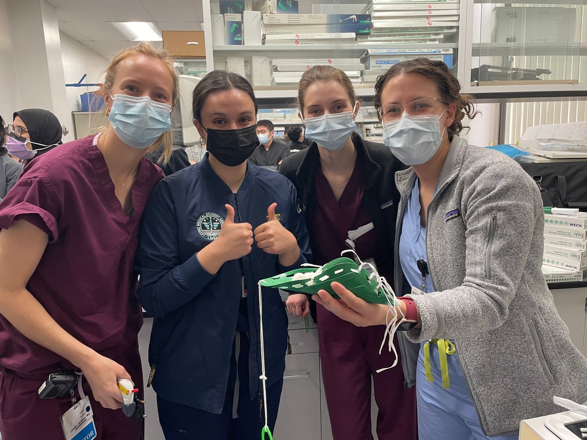 UCSF_EastBay's tweet photo. Thanks to our PD @emilymiraflor for putting together our annual @UCSF_EastBay Field Day skills challenge! A great opportunity to hang with peers and have some friendly competition. We❤️ #surgicalskills #surgicaleducation #gensurgmatch2023 #matchday2023 #MedTwitter https://t.co/VXRF9YQFho