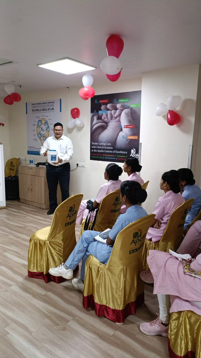 pravinhmd's tweet photo. CME training programme at #apollohospitals #nashik @hmdhealthcare #safeinjectionpractices #safety #NEEDLE https://t.co/U0zjEbHD2e