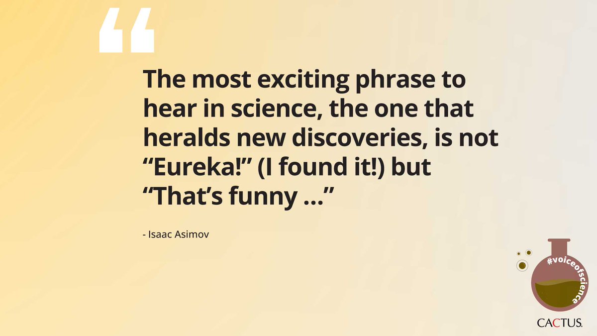 Cactusglobal's tweet photo. CACTUS is all about being the #VoiceOfScience. This #NationalPublicScienceDay tell us the scientific discovery that makes you say ‘that’s funny’ 🙂 GIF answers only 
#science #scientifictheories #discovery #scientificdiscovery https://t.co/F86auZDsDS